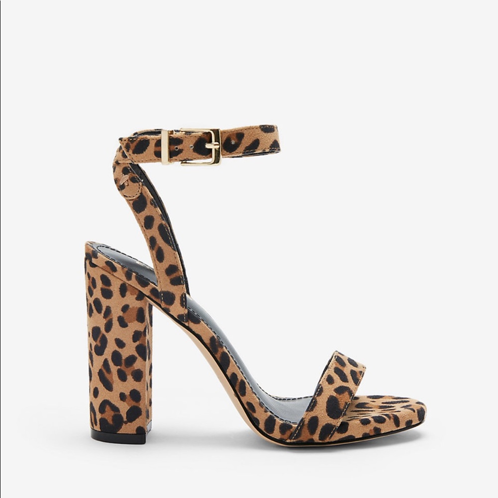Leopard block heels supper cute!